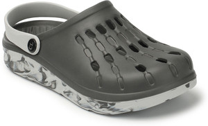 CARLTON LONDON Carlton London Grey-Grey Men Slip-On Solid Clogs Clogs For Men