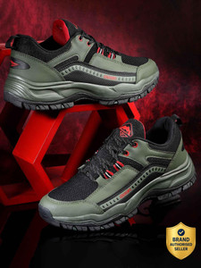 Asian Everest-01 Black Trekking Shoe for Men - Image 6