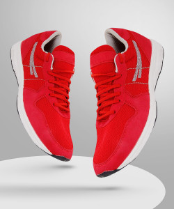 SEGA Marathon Red Running Shoes For Men