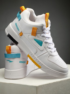 asian Tarzan-11 Men's Canvas High Top Sneakers - Image 6