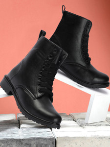 KILLER Women's Boots | Faux Leather Trendy, Comfortable, Derby Boots for Women & Girls Boots For Women