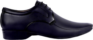 Aaeshu Aaeshu Men and boys stylish comfortable lightweaght black formal shoe for mem Lace Up For Men