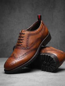 ALBERTO TORRESI Alberto Torresi Letest Brogue Shoes With Padded Insole पुरुषों के लिए लेस अप