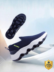 COLUMBUS MASSAGER-01 Men's Blue Running Shoes - Image 6