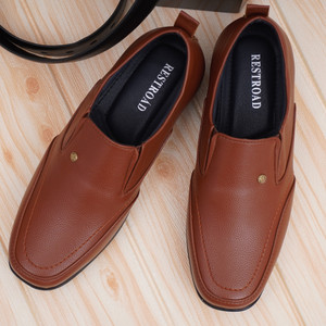 Restroad New Trendy Slip-On Formal Shoe For Men's Party Wear For Men