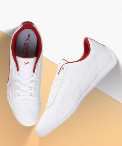 PUMA Ferrari Neo Cat Sneakers For Men White - Image 6