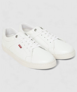 LEVI'S Levi's Mens White solid Sneakers Sneakers For Men