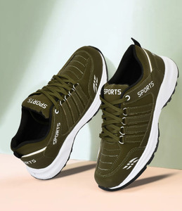 RDXO Comfortable Premium Stylish Unique Trendy Popular KUS2041_OLIVE for Men Running Shoes For Men