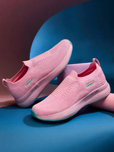 CAMPUS ANNIE Women's Casual Shoes | Sock-Like Fit | Integrated FoamLite Tech | Slip On Walking Shoes For Women