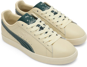 スニーカー ^PUMA^ Clyde Players Lane Creamy Vanilla 39870101 398701-01 PUMA Players Lane Clyde Creamy Vanilla men's shoes 398701 01