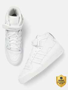 Adidas Originals Forum Mid Men's White Sneakers - Image 6