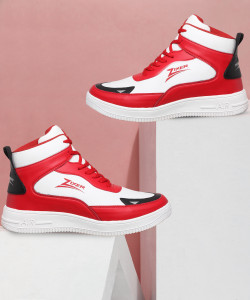 Zixer Men's Streetwear Pro Style High Top Platform Fashion Sneakers/Sports/Casual Shoes for Men || Ankle Casual Shoes for Men Latest || Boots For Men||Dancing Shoes Sneakers For Men