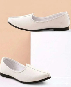 Ekaaya Handmade Leather Ethnic Punjabi Rajasthani Jodhpuri Desi Jalsa Shoe/Mojari/Jutti Loafers For Men