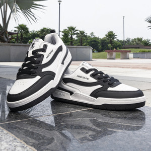 RED TAPE Black and White Shoes for Men | Lifestyle Casual Sneakers for Men | Sports Shoes Sneakers For Men