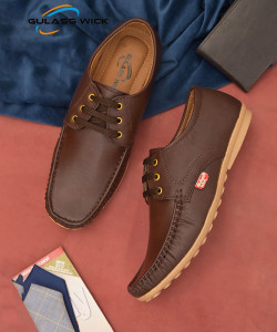 GULASS WICK Men Derby Casual Shoes Loafers For Men