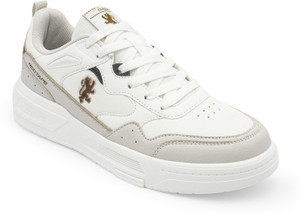 RED TAPE Men's Low Cut Sneaker in White Beige - Image 6