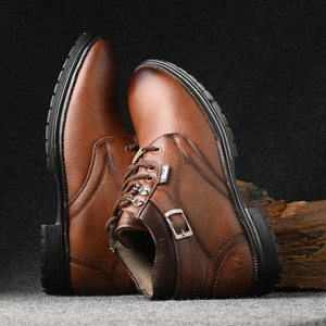 Vellinto PREDATOR Casual Outdoor Synthetic Leather Boots For Men