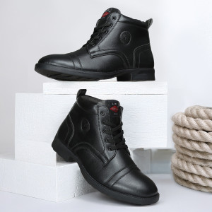 Field Care Men Walker Casual Comfort Uniform Dress Army Style Fashion Boots For Men