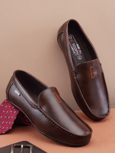 action Lightweight | Comfortable | Trendy | Daily Wear | Synthetic Leather Loafers For Men