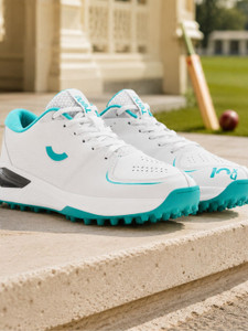 Ten x you Criclite Cricket Shoes Unisex White - Image 6