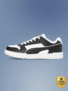 PUMA Court Shatter Low Sneakers For Men Black - Image 6
