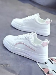 oxpeo CASUAL Sneakers For Women, White - Image 4