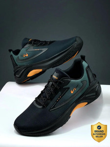 CAMPUS VESPER Men's Black Running Shoes - Image 6