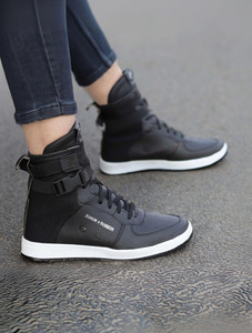Zixer Men's High Top Ankle Retro Air Original Sneakers || Boys Long Bike Riding Shoes High Tops For Men