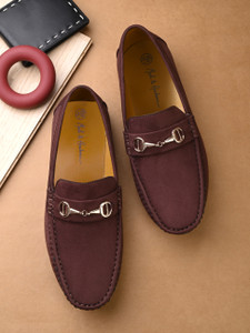 Mast & Harbour Suede Loafers Loafers For Men