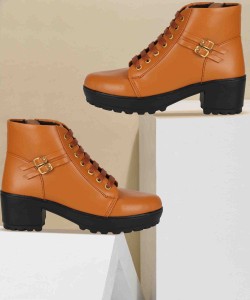 CARRITO Stylish and unique boots with Zipper pattern winter Boots For Women And Girls. Boots For Women