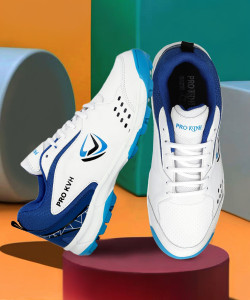 PRO KVH Lightweight & Durable All-Round Performance Cricket Shoes|PVC Studs Spikes Cricket Shoes For Men