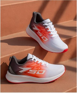 VIZYTRIC Stylish Men's Running Shoes Red - Image 5