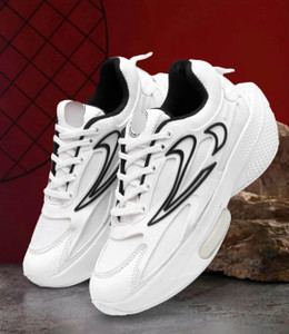 Aadwin High Premium Quality Canvas Shoes For Men White - Image 4