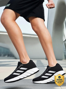 Adidas Shift Run U Black Running Shoes For Men - Image 6