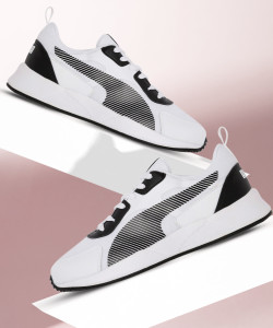 PUMA Puma Men White Black Colourblocked IDP Sneakers Sneakers For Men