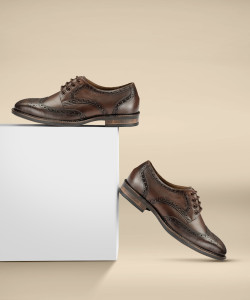 Teakwood Derby Lace Up For Men