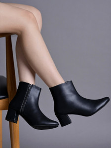 SHOETOPIA Smart Casual Ankle Boots | Winter Boots |Lace-UP Boots For Girls Boots For Women