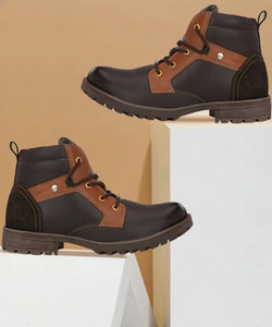 Vellinto Royal Look Boots For Men ll Latest Synthetic Leather Boots for Men Boots For Men