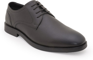 RED TAPE Men's Red Derby Office Shoes - Image 6
