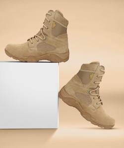 Mikaasa Response 8.0 Side Zip Military and Tactical Boots For Men