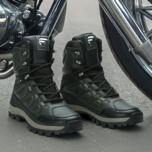 Field Care STORM Casual Comfort Stylish Hiking Trekking Antiskid Hi-Ankle Biker Mountain Boots For Men