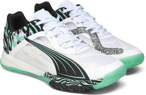 PUMA Accelerate Nitro SQD UNTMD Badminton Shoes White - Image 6