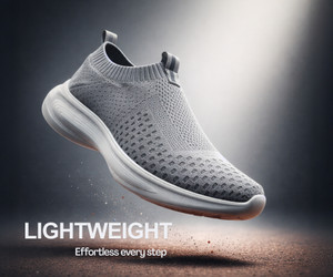 Kraasa Premium Trial Slip On Running Shoes For Men