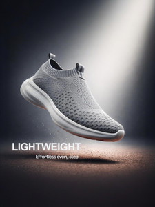 Kraasa Premium Trial Slip On Running Shoes For Men