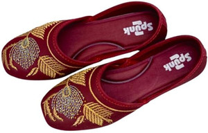 spunkz Queen Royale Punjabi Jutis For Women