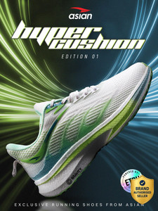 asian Hypercushion-01 Men's Gym & Running Shoes - Image 6