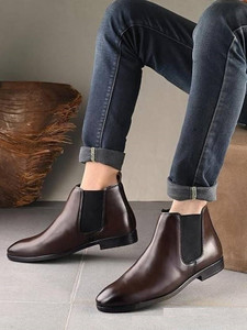 RANZAG Trendy mens Chelsea boots Boots For Men Walking Shoes For Men