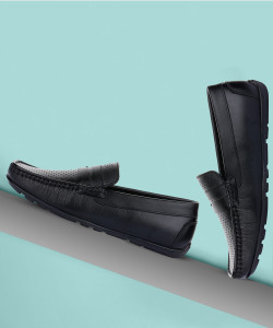Fortune By Liberty RLE-102 BLACK Loafers For Men
