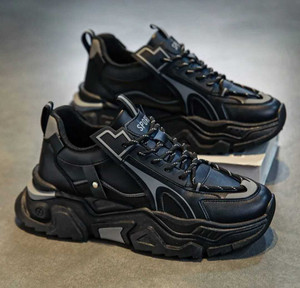 LAXYASH BLACK SHOES PREMIUM QUALITY MEN Sneakers Casuals (Black) Casuals For Men Sneakers For Men