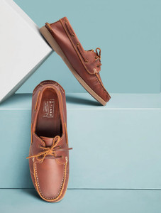 TZARO Genuine Leather Timber Boat Shoes For Men